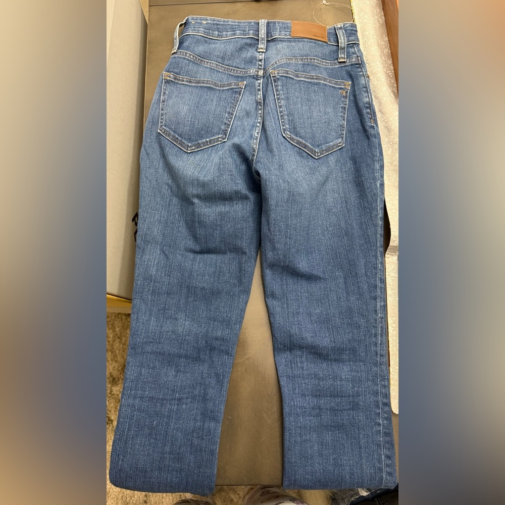 Madewell Curvy High-Rise Skinny Crop Jeans Dalstrom Wash sz 25 new without tags - Picture 3 of 9